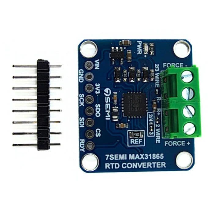 PT100 RTD 3-Wire Temperature Sensor Breakout Board with MAX31865 Amplifier - 7Semi - View 3