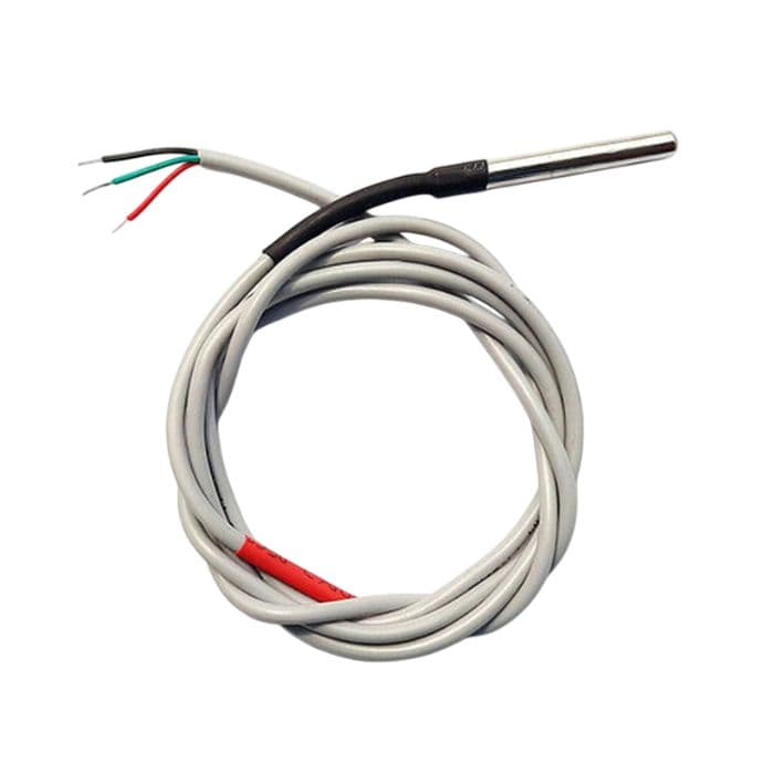 DS18B20 Waterproof Temperature Sensor Probe 1m Range -7Semi - View 1