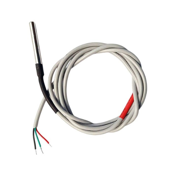 DS18B20 Waterproof Temperature Sensor Probe 1m Range -7Semi - View 3
