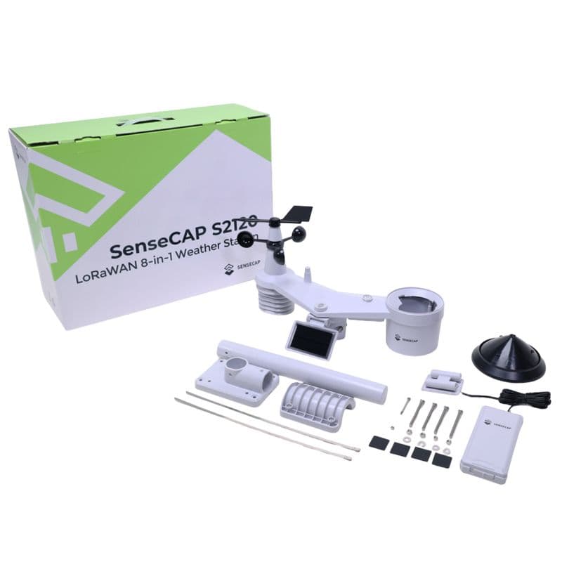 SenseCAP S2120 8-in-1 LoRaWAN Weather Sensor Delivers 8 Key Weather Metrics - Seeed Studio - View 2