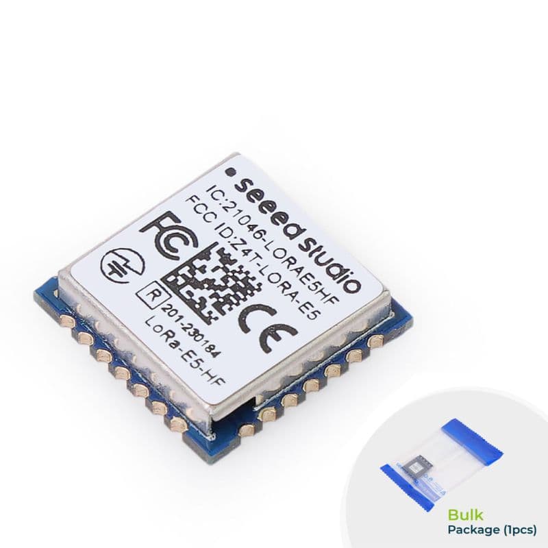 Wio-E5 LoRa Wireless Module (STM32WLE5JC) â€“ ARM Cortex-M4 MCU with SX126x Transceiver, LoRaWAN Support for EU868 & US915 -Seeed Studio - View 2