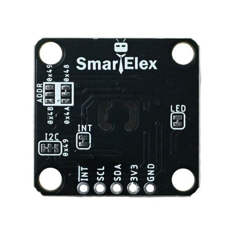 SmartElex TMP117 Temperature Sensor Module - I2C Interface for Accurate Thermal Measurement - View 2