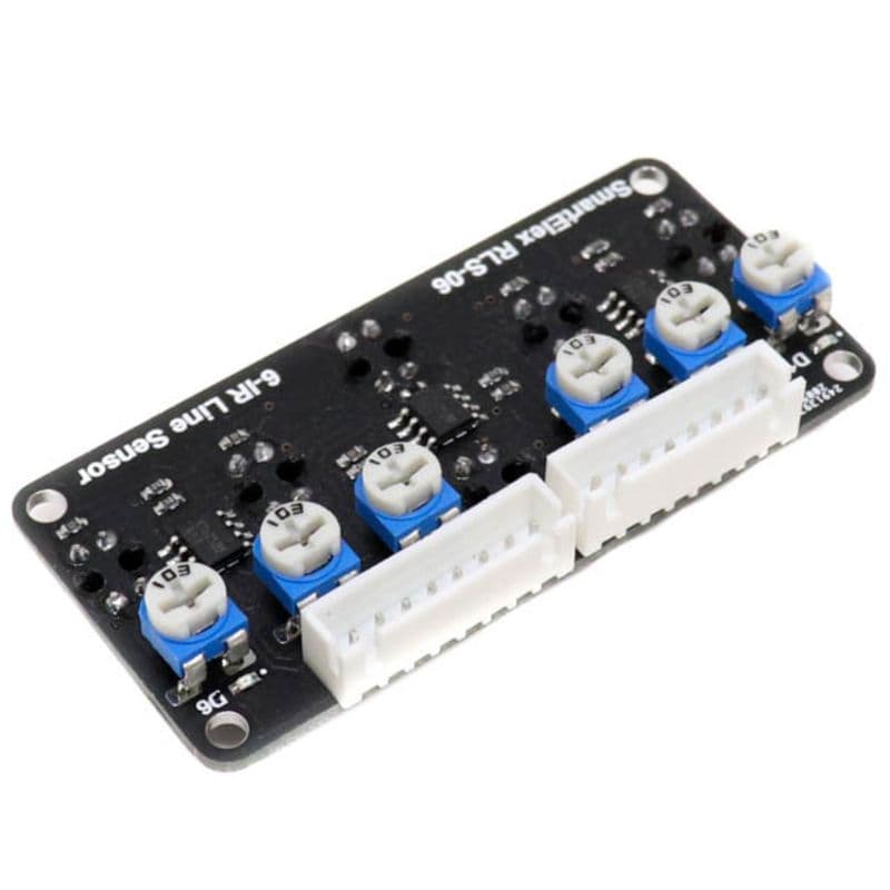 SmartElex RLS-06 Analog & Digital 6 IR Line Sensor Array with Potentiometer - View 3