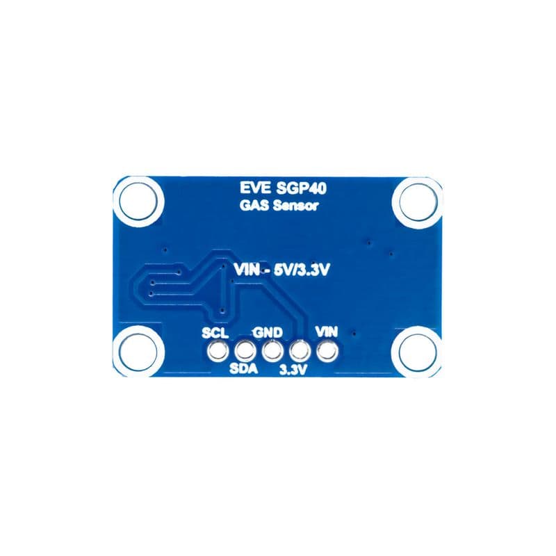 7Semi SGP40 VOC Air Quality Sensor Breakout with Qwiic I2C Interface - View 3