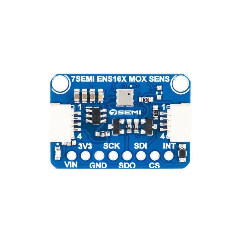 7Semi ENS160 Air Quality Sensor Breakout Board with VOC & eCO₂ Sensing - View 2