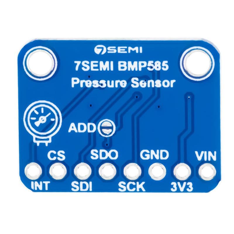 7Semi BMP585 I2C Pressure Sensor Breakout Module - View 3