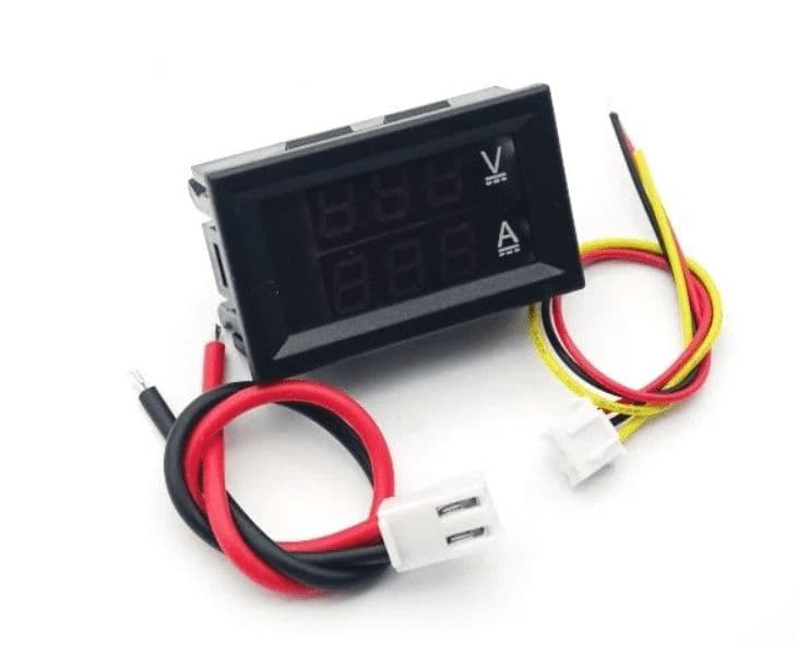 Digital Voltmeter Ammeter DC 100V 100A Dual Led Voltage Monitor Panel (Without Shunt) - View 1