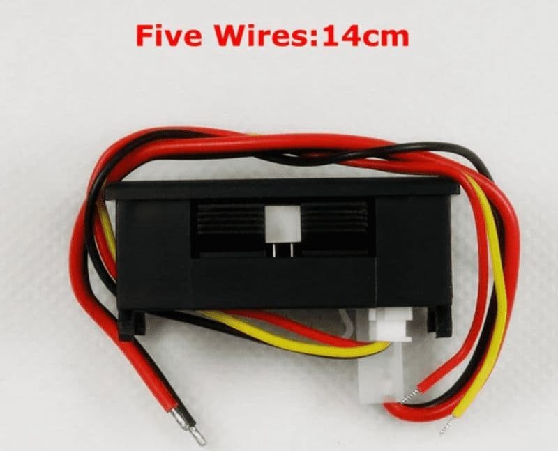 Digital Voltmeter Ammeter DC 100V 100A Dual Led Voltage Monitor Panel (Without Shunt) - View 2