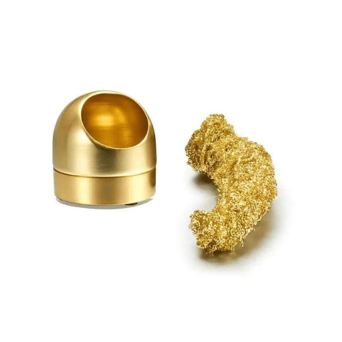 Soldering Tip Cleaning Brass Wire Sponge - View 1