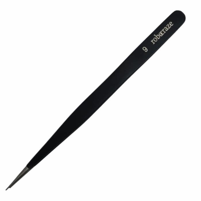 Robocraze Epoxy Coated Tweezer no.9 Anti-Magnetic Stainless Steel - View 1