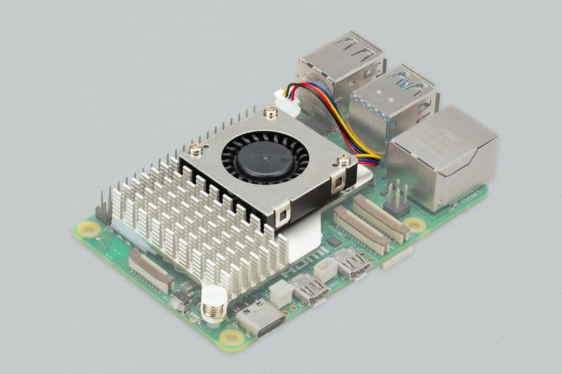 Official Raspberry Pi 5 Active Cooler (IN Stock) - View 1