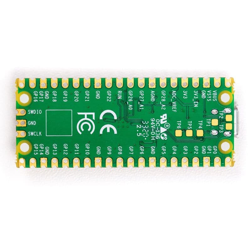Raspberry Pi Pico H - View 3