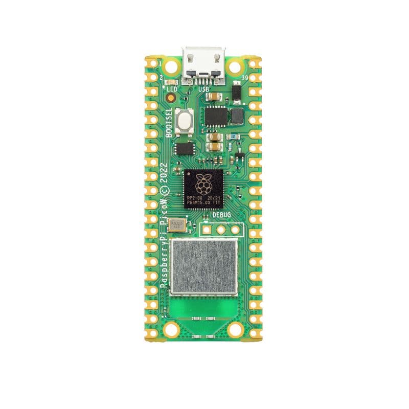 Raspberry Pi PICO W (Wireless) - View 2