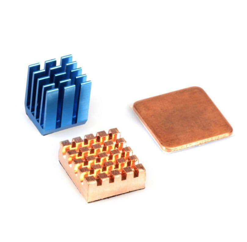 Strong Heat Sink Set with High Quality Blue Aluminum Oxide Alloy Heatsink - View 1