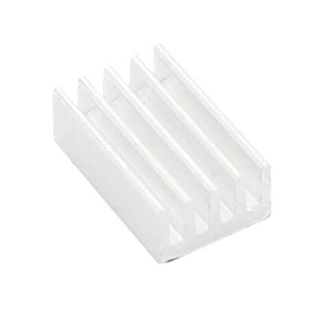 High Quality Aluminium Heat Sink set for Raspberry Pi 4 (White) - View 2