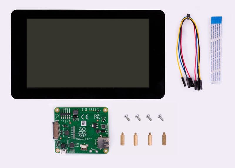 Official Raspberry Pi 7" Touch Display - View 1