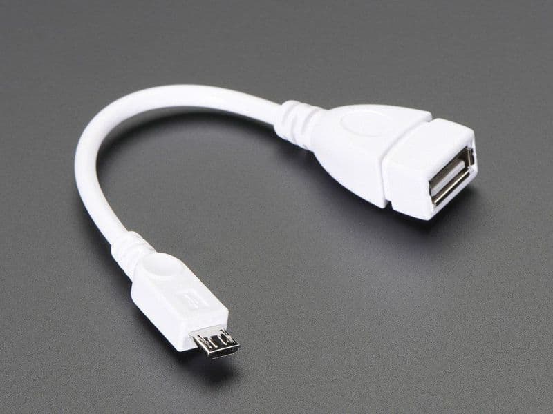 Official Raspberry Pi USB-B Male To USB-A Female OTG Adaptor Official - View 1
