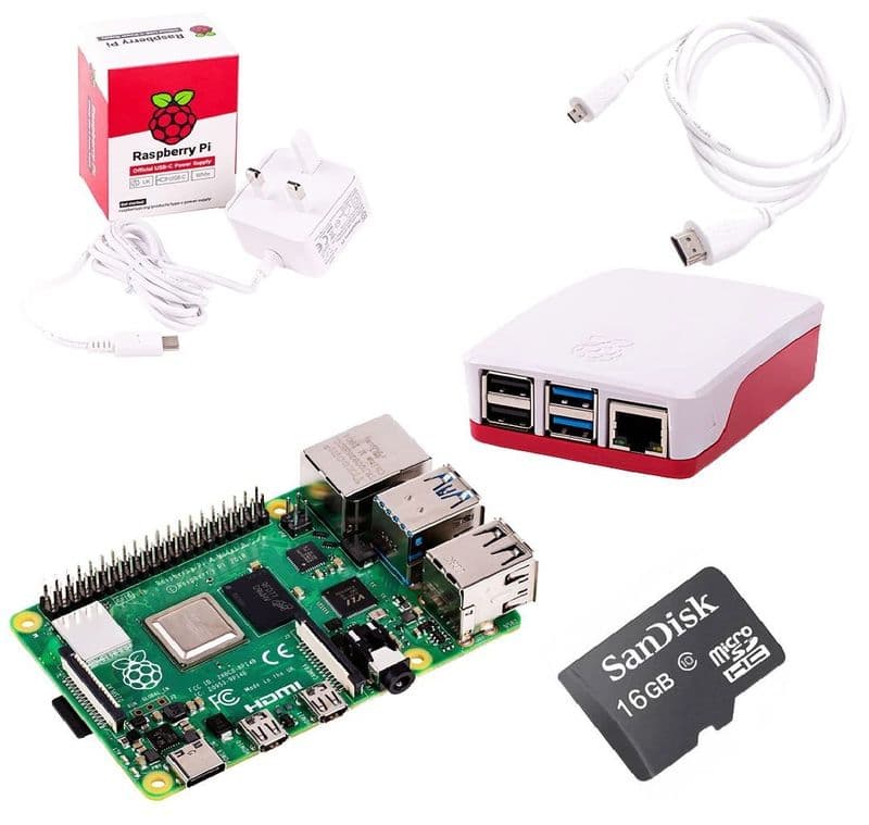 Silverline Raspberry Pi 4 Model B 1 Gb Starter Kit (IN STOCK) - View 1