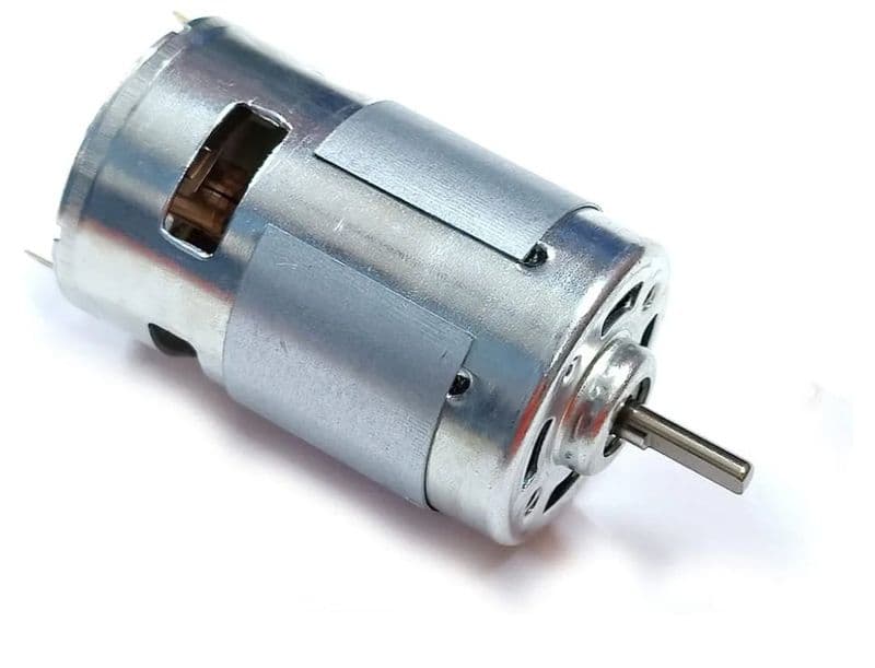 775 DC motor with D shaft and Ball bearing 12V-24V 3500-12000rpm - View 3