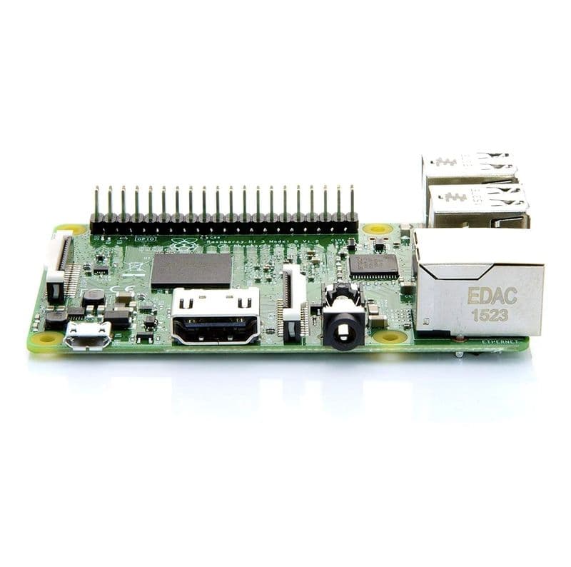 Raspberry Pi 3 Model B with Onboard WiFi & Bluetooth - View 3