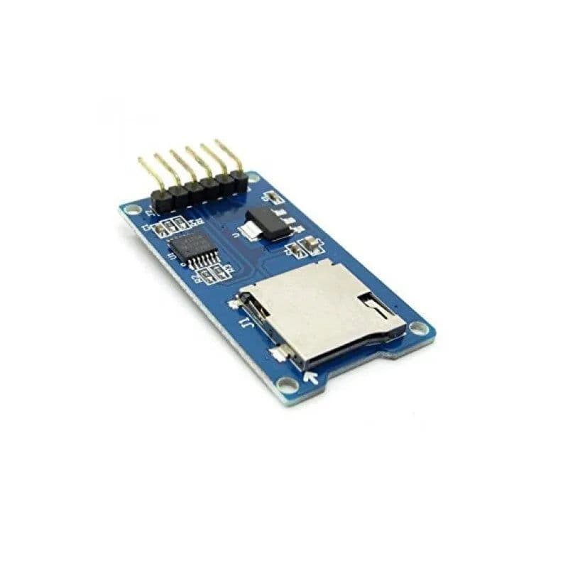 Micro SD Card Reader Module for Microcontrollers - Arduino - View 1