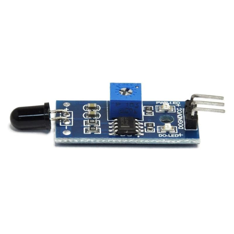 Flame Sensor - Arduino Fire Detector Module - View 1