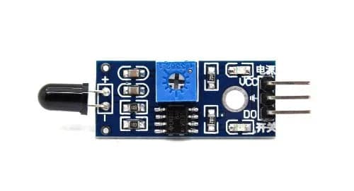 Flame Sensor - Arduino Fire Detector Module - View 3