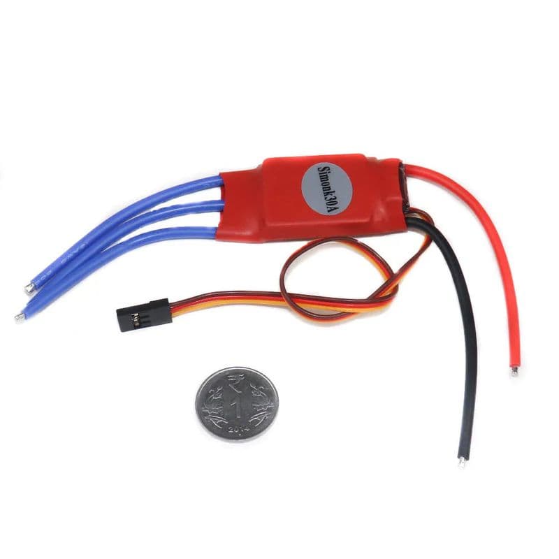 SimonK 30A ESC Electronic Speed Controller for Drones (Without Connectors) - View 1