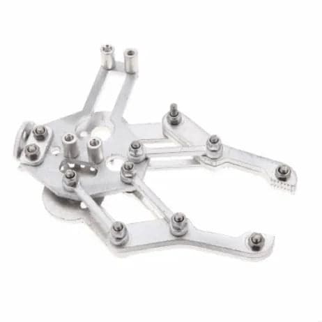 Robotics Gripper Mechanical Manipulator 2DOF Aluminium Arm Claws - View 3