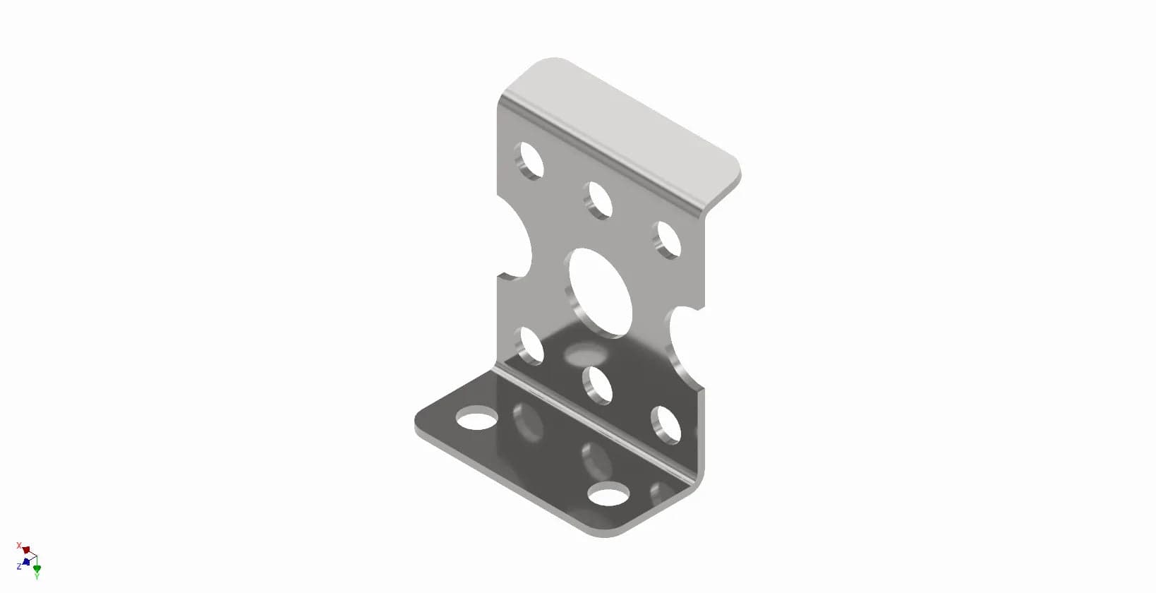 BO Motor Clamp - Mounting Clamp for BO Motor (Silver) - View 3