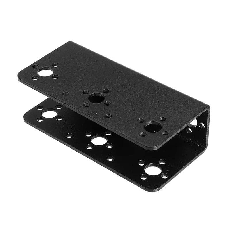 Large U Beam Aluminium Servo Motor Mounting Bracket - View 1