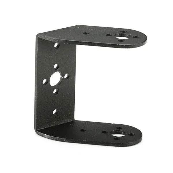 Oblique U Shape Aluminium Servo Motor Mounting Bracket - View 3