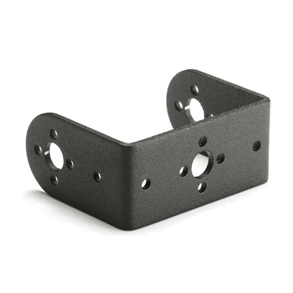 Short U Shape Aluminium Servo Motor Mounting Bracket - View 1