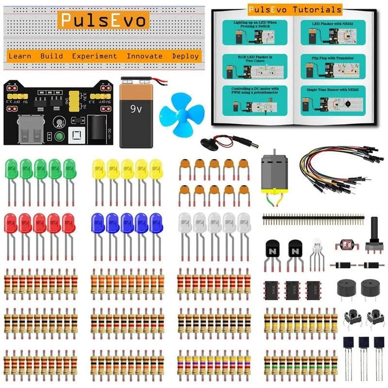 PulsEvo Electronics Super Starter Kit (Age 13+) - View 1