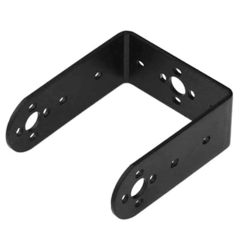 Long U Aluminium Servo Motor Mounting Bracket - View 2