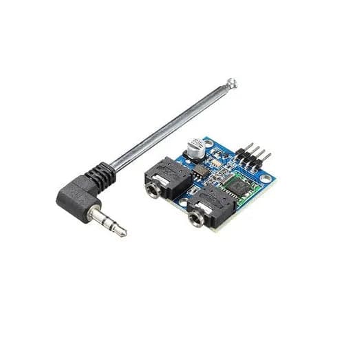 TEA5767 FM Receiver Circuit with Detachable Antenna - FM Radio Circuit - View 1