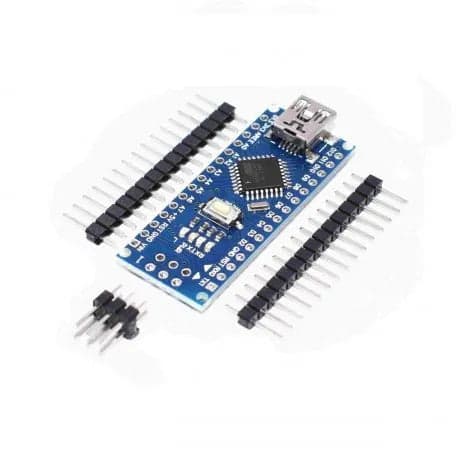 Arduino Nano Board R3 with CH340 Chip Mini-USB Port (Unsoldered) - View 1