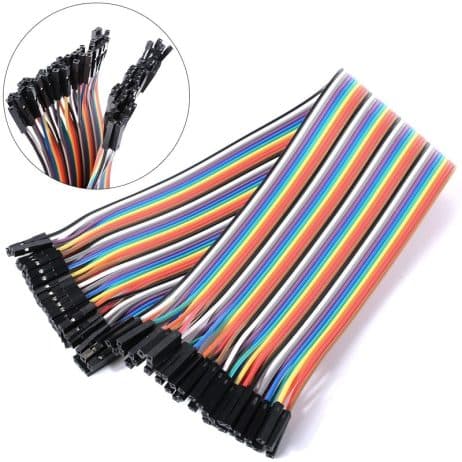 Female to Female Jumper Cable 40 Pin 30cm - View 1