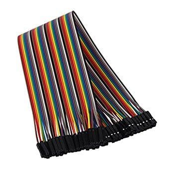 Female to Female Jumper Cable 40 Pin 30cm - View 2