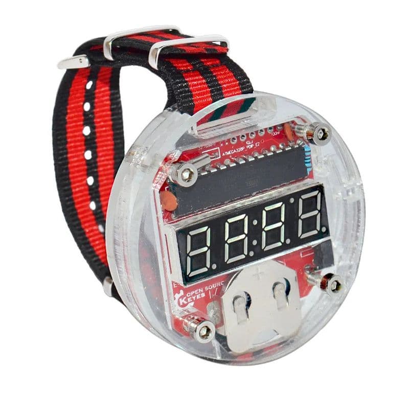 Digital Clock DIY Kit - Arduino Big Time Electronic Watch - View 1