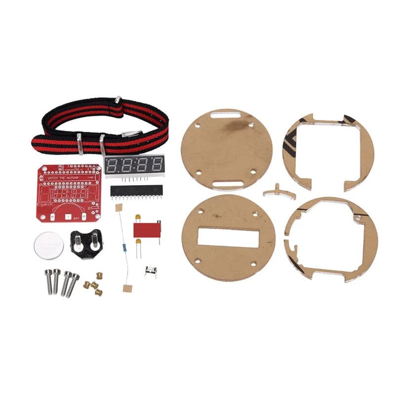 Digital Clock DIY Kit - Arduino Big Time Electronic Watch - View 3