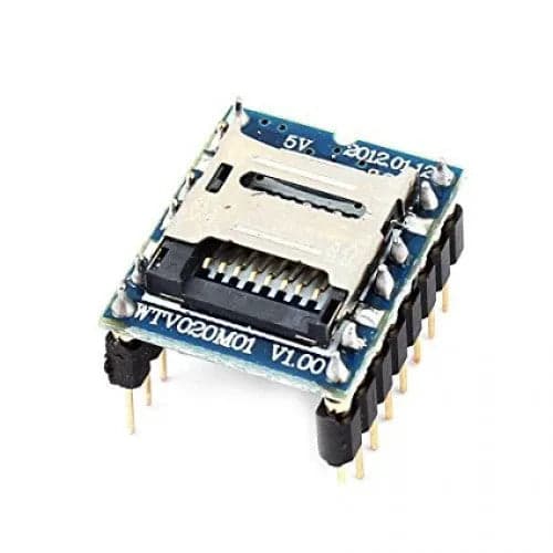 Mini SD Card MP3 Module WTV020-SD | Mini MP3 Player - View 1