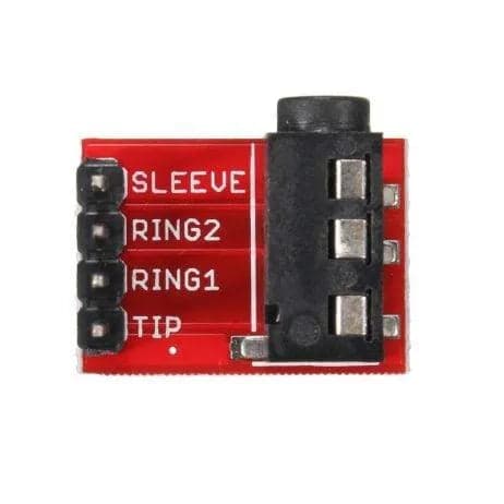 3.5mm Audio Jack AV Stereo Module TRRS by CJMCU - View 1