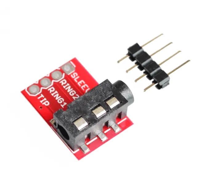 3.5mm Audio Jack AV Stereo Module TRRS by CJMCU - View 2