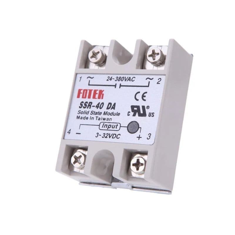 Solid State Relay SSR-40DA Module 40A 3-32VDC/380VAC - View 1