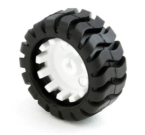 3PI miniQ Car Wheel Tyre 44mm N20 DC Gear Motor - Robotic Wheel - View 2