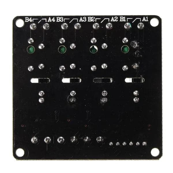 5V 4 Channel SSR Relay Module 240V 2A Output with Fuse - View 2