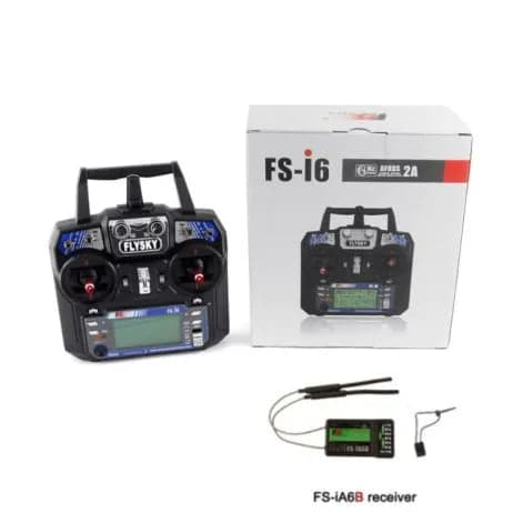 FlySky FS-i6 2.4G 6CH PPM RC Transmitter With FS-iA6B Receiver - View 2