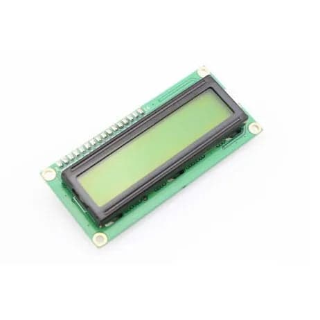 LCD1602 Parallel LCD Liquid Crystal Display with Yellow Backlight - View 2