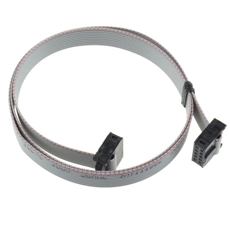 10 Pin JTAG ISP AVR Cable for Embedded Systems - 2.54mm Pitch 15Cm - View 1